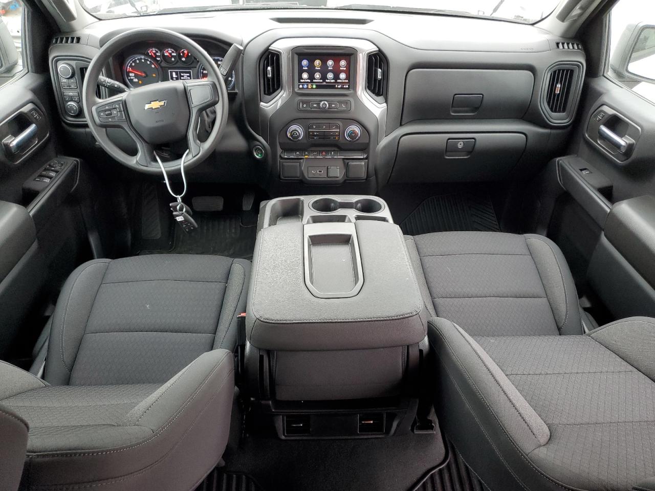 2022 CHEVROLET SILVERADO K1500 CUSTOM VIN:1GCPDBEK3NZ607487