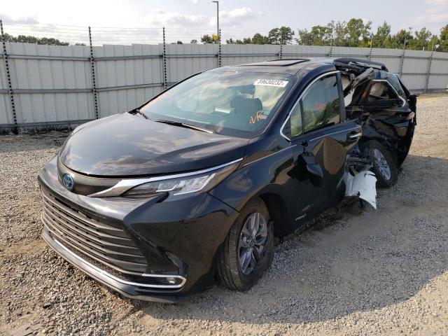 2021 TOYOTA SIENNA XLE VIN: 5TDYRKEC7MS073022