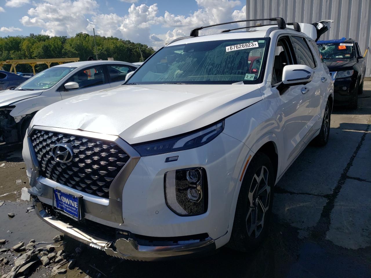 2022 HYUNDAI PALISADE CALLIGRAPHY VIN:KM8R7DHE8NU420322