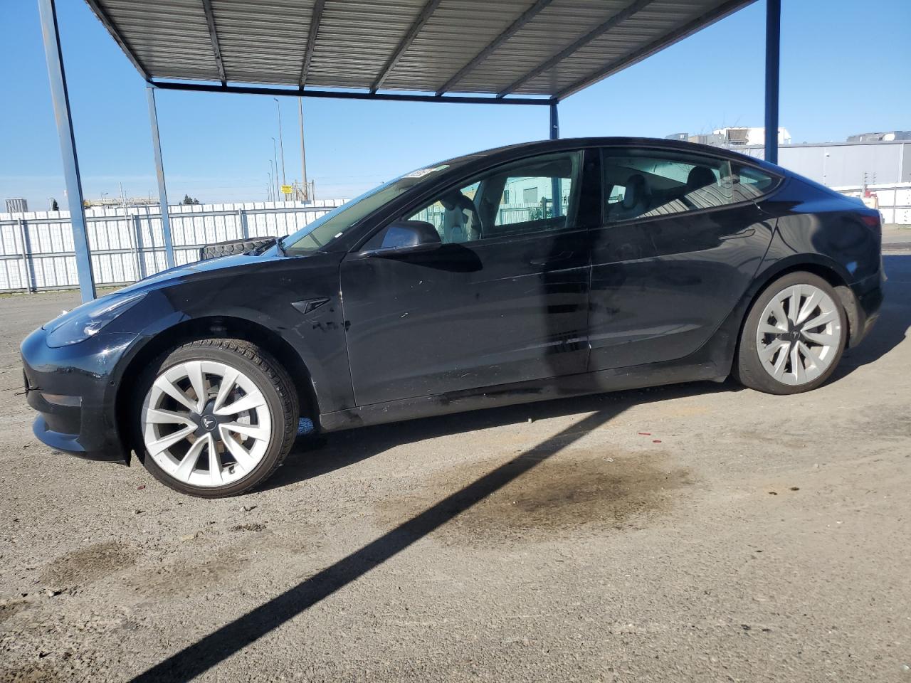 2022 TESLA MODEL 3  VIN:5YJ3E1EBXNF187450