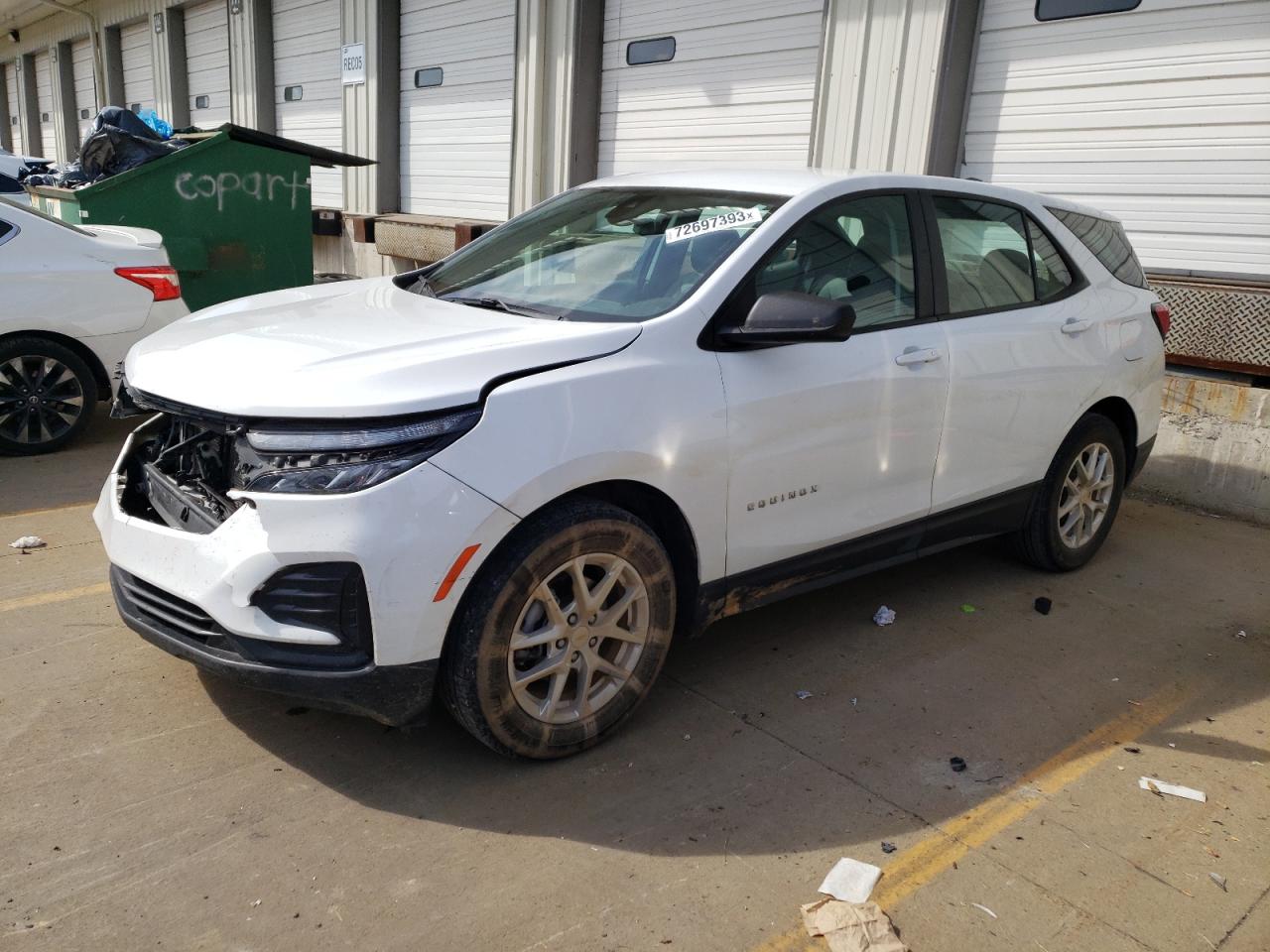 2022 CHEVROLET EQUINOX LS VIN:2GNAXHEV2N6102330