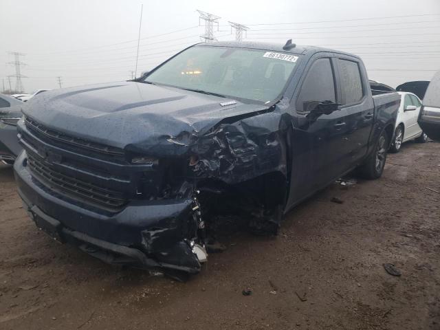 2021 CHEVROLET SILVERADO K1500 RST VIN: 1GCUYEET0MZ152887