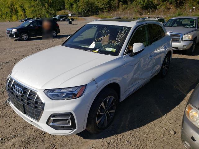 2021 AUDI Q5 PREMIUM PLUS VIN: WA1BAAFY3M2101806