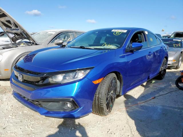 2021 HONDA CIVIC SPORT VIN: 2HGFC2F86MH511791