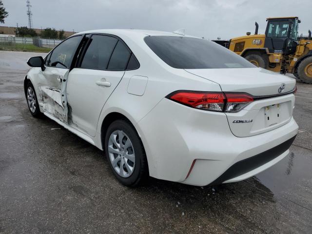 2021 TOYOTA COROLLA LE VIN: JTDEPMAE3MJ179931