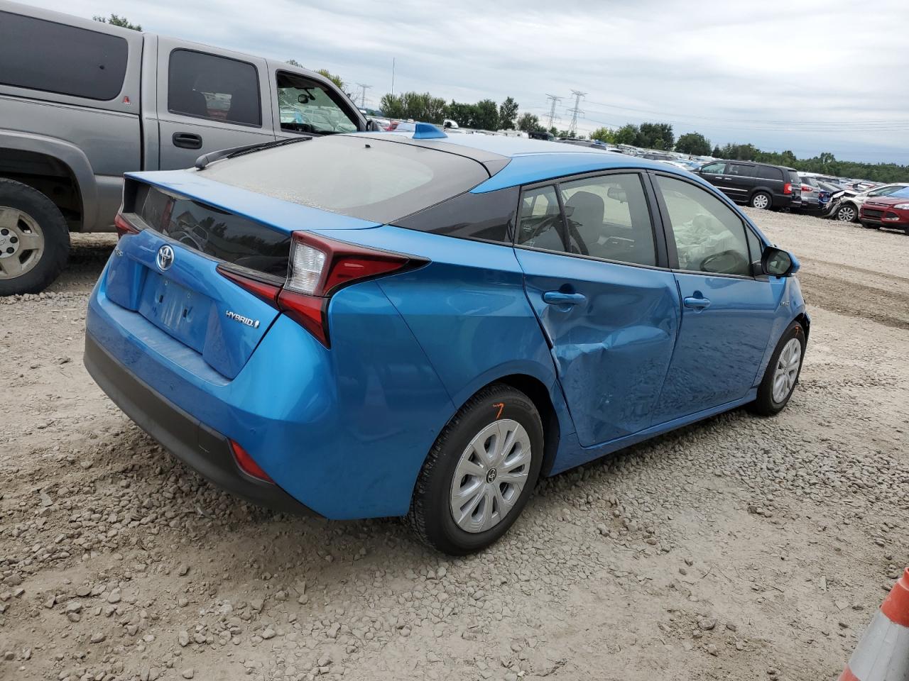 2022 TOYOTA PRIUS NIGHT SHADE VIN:JTDKAMFU0N3153314