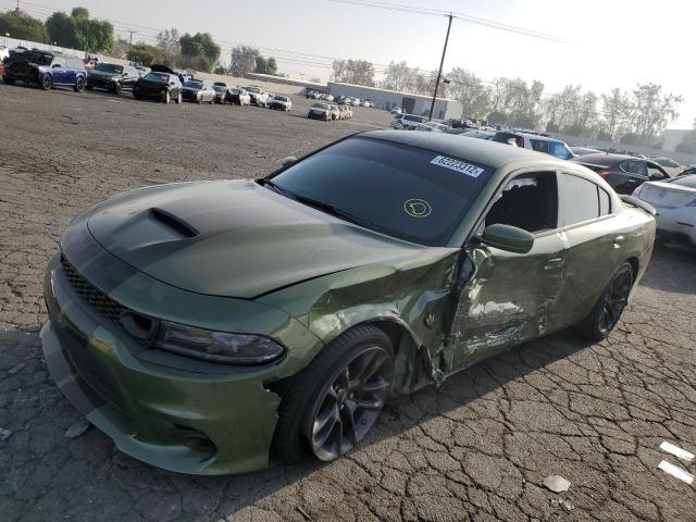 2021 DODGE CHARGER SCAT PACK VIN: 2C3CDXGJ7MH684527