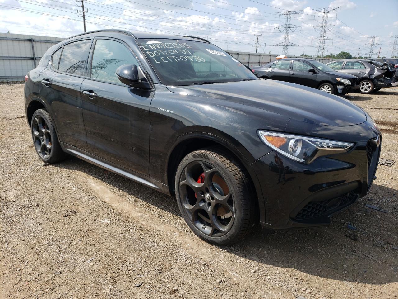 2023 ALFA ROMEO STELVIO TI VIN:ZASPAKBN4P7D54743