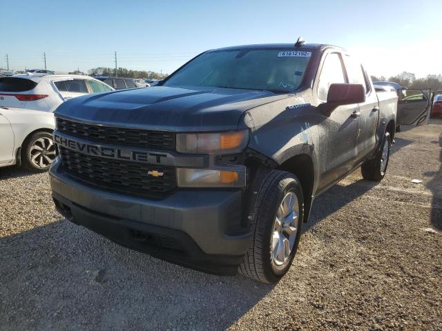 2021 CHEVROLET SILVERADO C1500 CUSTOM VIN: 1GCPWB***********