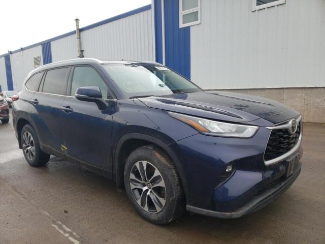 2021 TOYOTA HIGHLANDER XLE VIN: 5TDGZRBH8MS550657