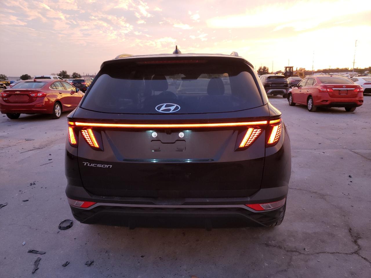 2022 HYUNDAI TUCSON SEL VIN:5NMJB3AE9NH124530