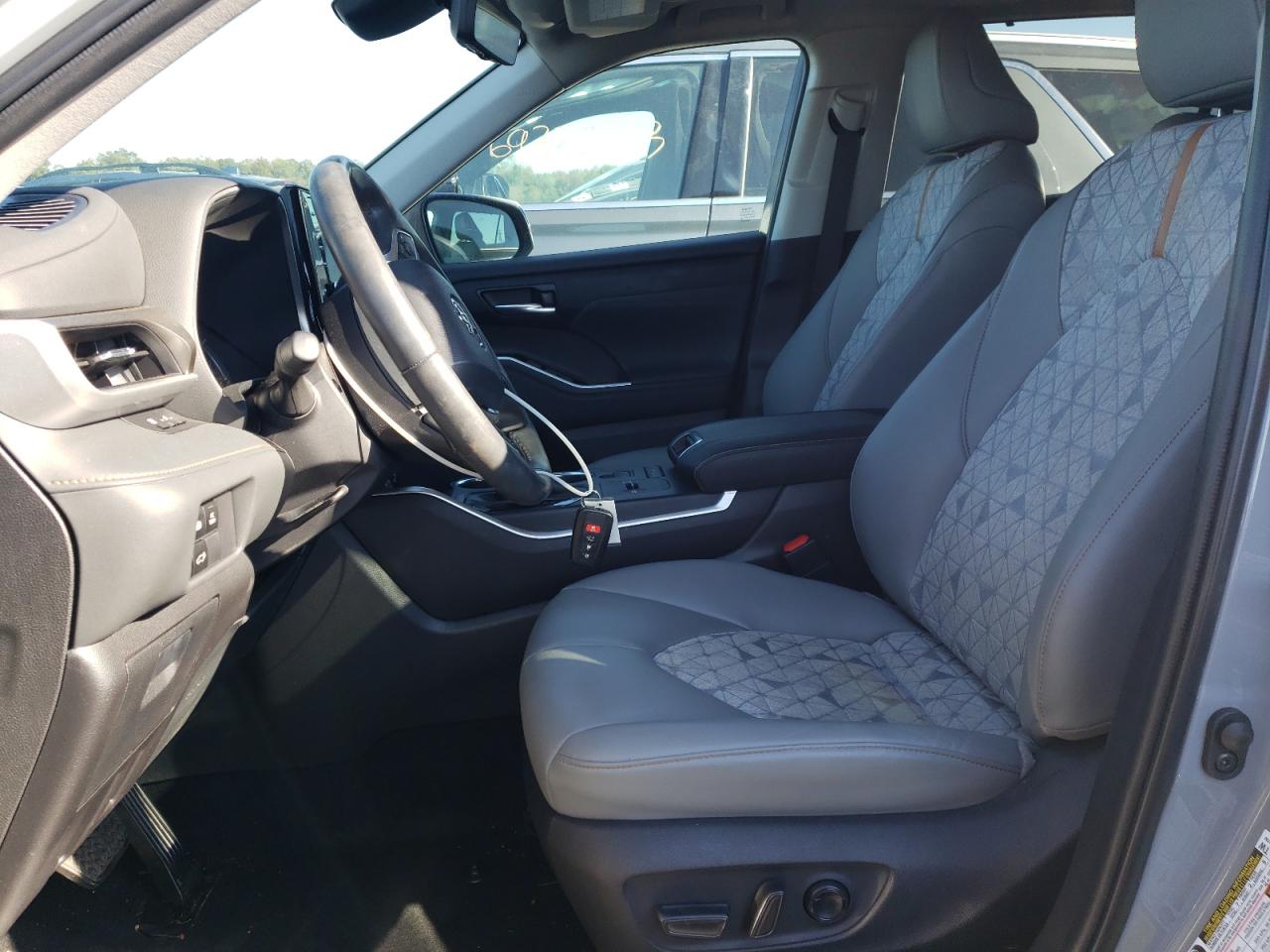 2022 TOYOTA HIGHLANDER HYBRID XLE VIN:5TDABRCH5NS544888