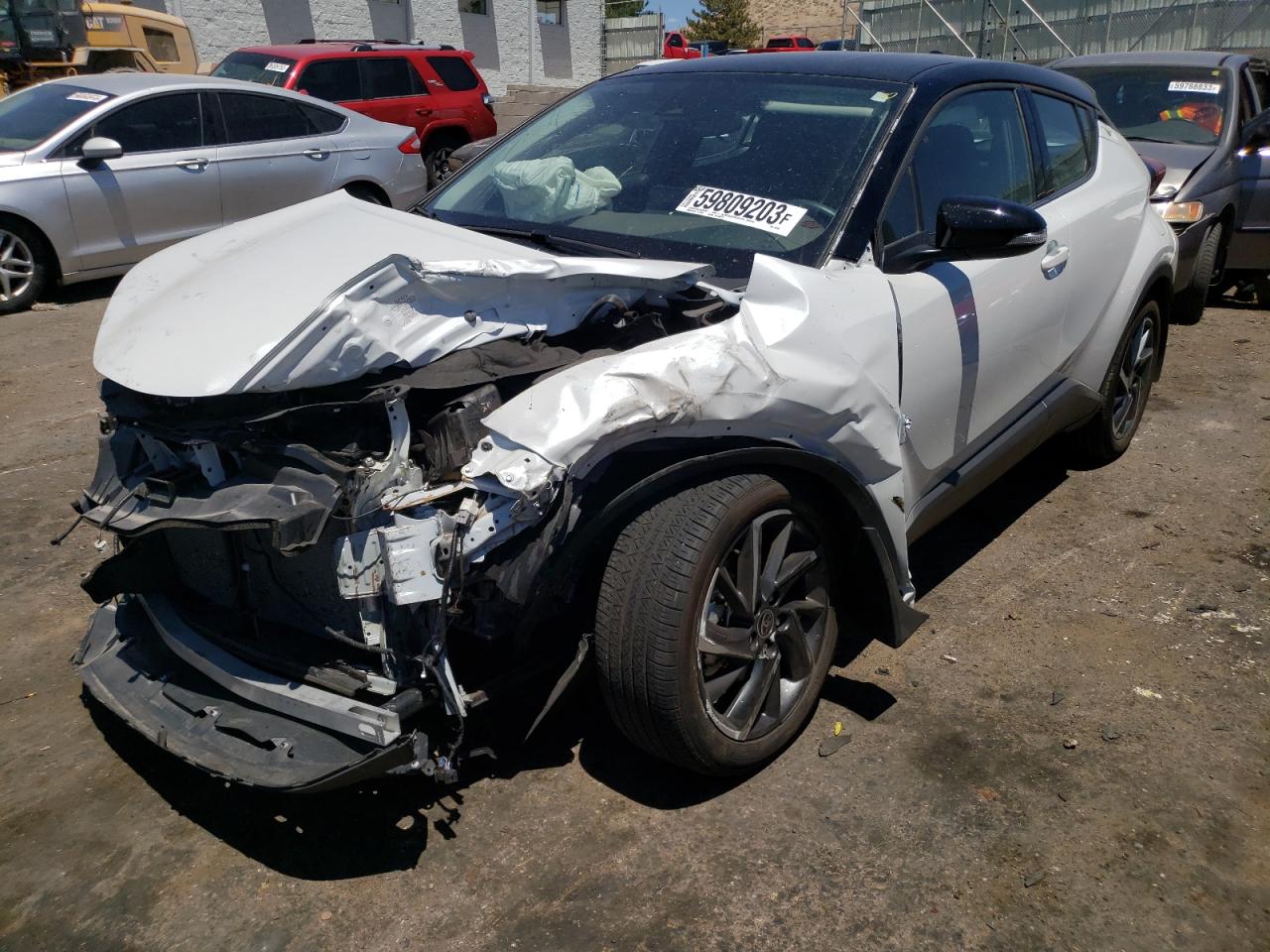 2022 TOYOTA C-HR XLE VIN:NMTKHMBX1NR142637