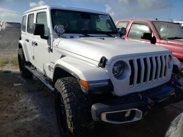 2021 JEEP WRANGLER UNLIMITED SAHARA VIN: 1C4HJXEN0MW727526