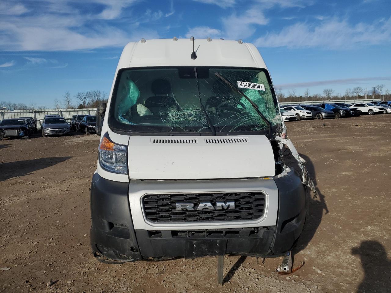 2022 RAM PROMASTER 2500 2500 HIGH VIN:3C6LRVDG7NE121752