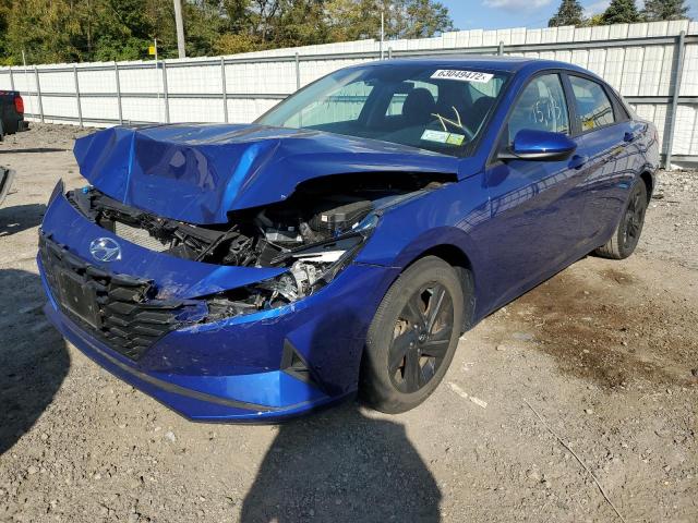 2021 HYUNDAI ELANTRA SEL VIN: 5NPLM4AG0MH021072