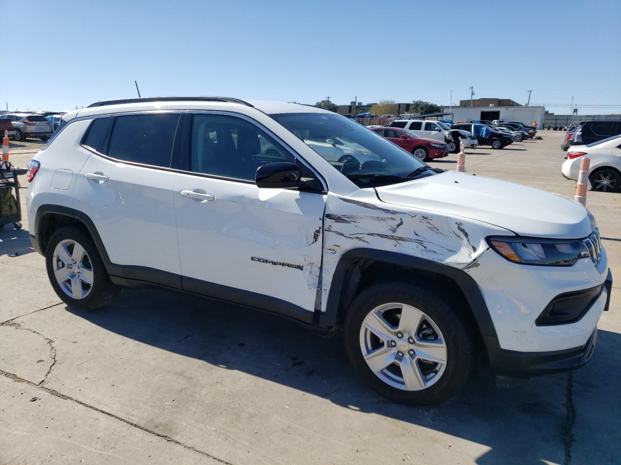 2022 JEEP COMPASS LATITUDE VIN:3C4NJCBB4NT218522