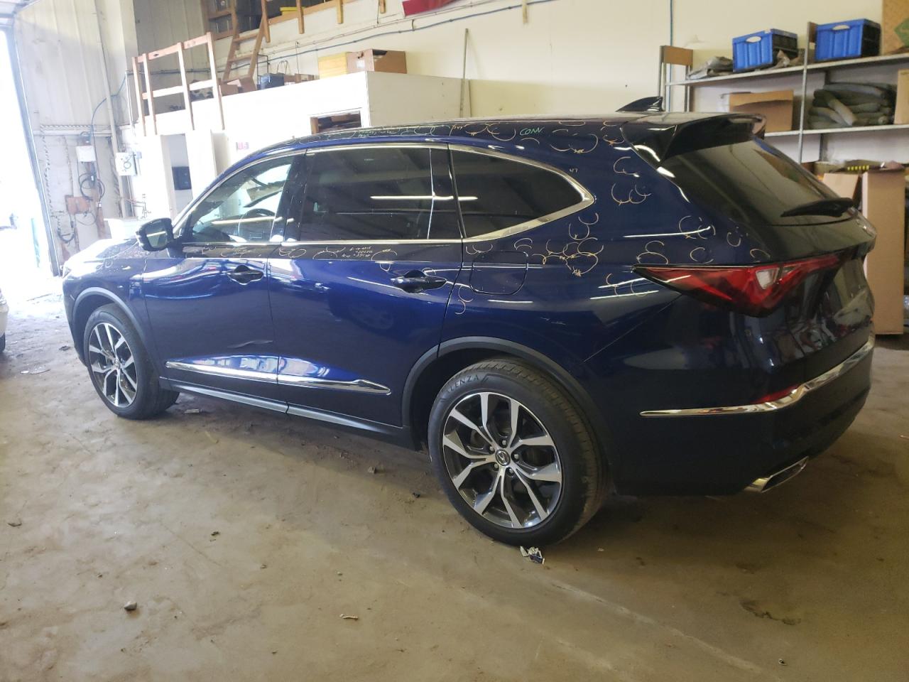 2022 ACURA MDX TECHNOLOGY VIN:5J8YE1H4XNL009085