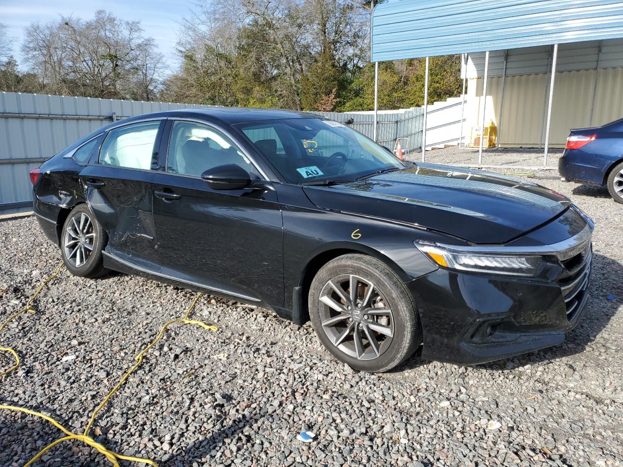 2022 HONDA ACCORD EXL VIN:1HGCV1F54NA027552