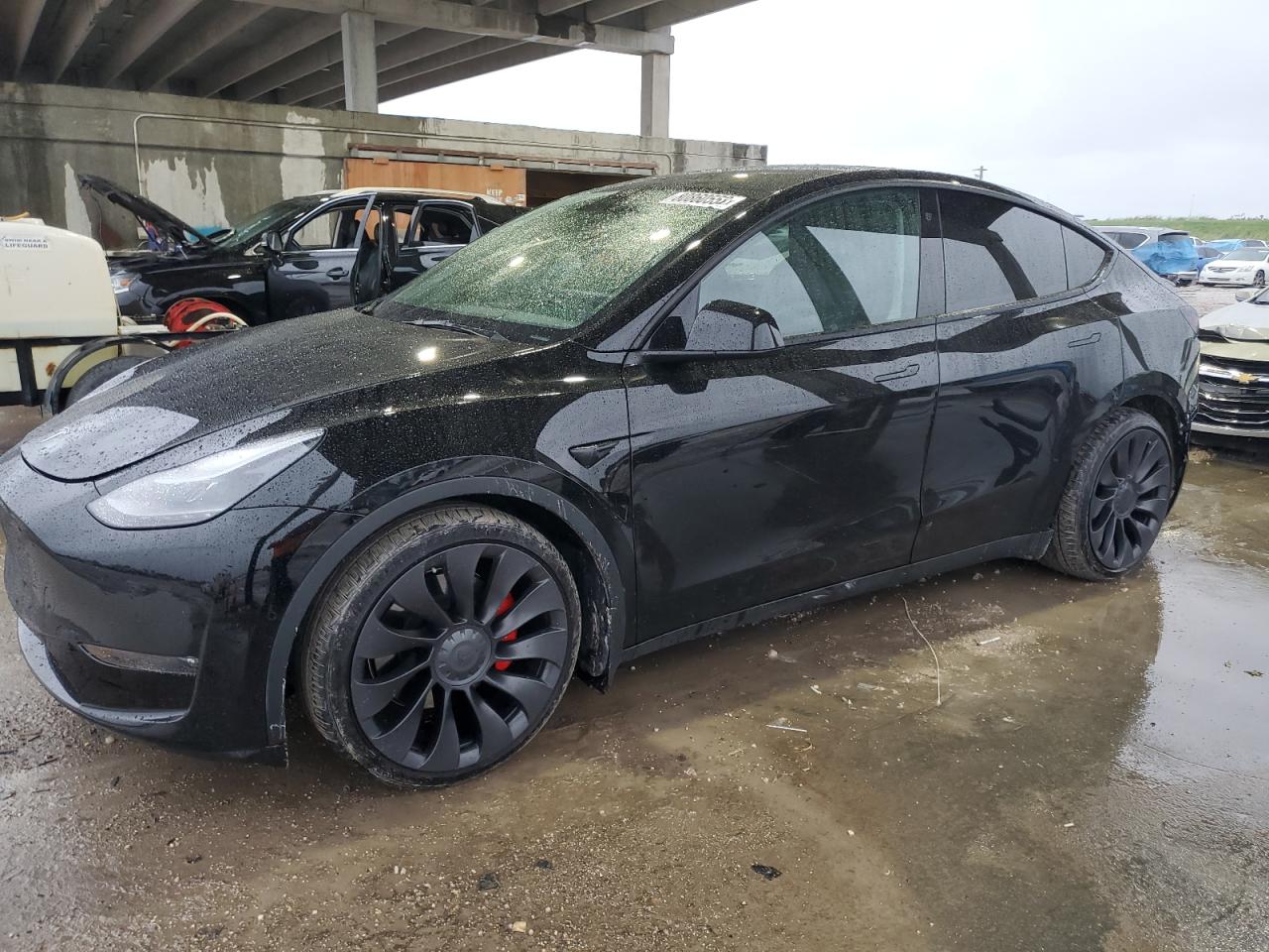 2022 TESLA MODEL Y  VIN:7SAYGDEF2NF372566