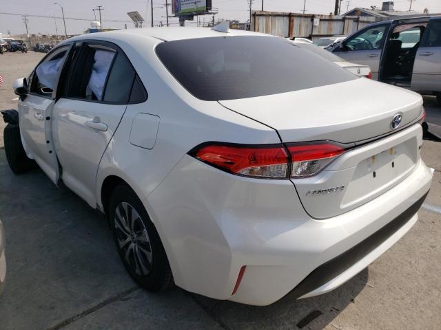 2021 TOYOTA COROLLA LE VIN: JTDEAMDE2MJ019634