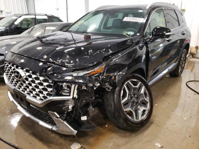 2021 HYUNDAI SANTA FE LIMITED VIN: 5NMS4DAL1MH343290