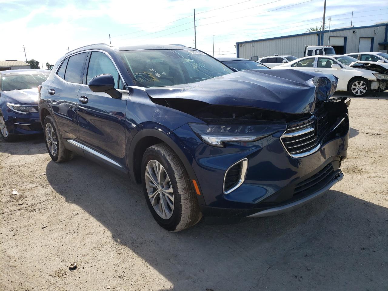 2023 BUICK ENVISION PREFERRED VIN:LRBAZLR4XPD055042