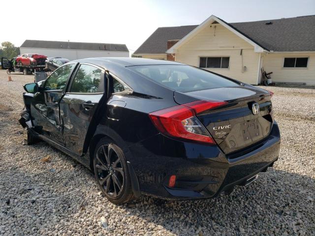 2021 HONDA CIVIC SPORT VIN: 2HGFC2F84MH552422