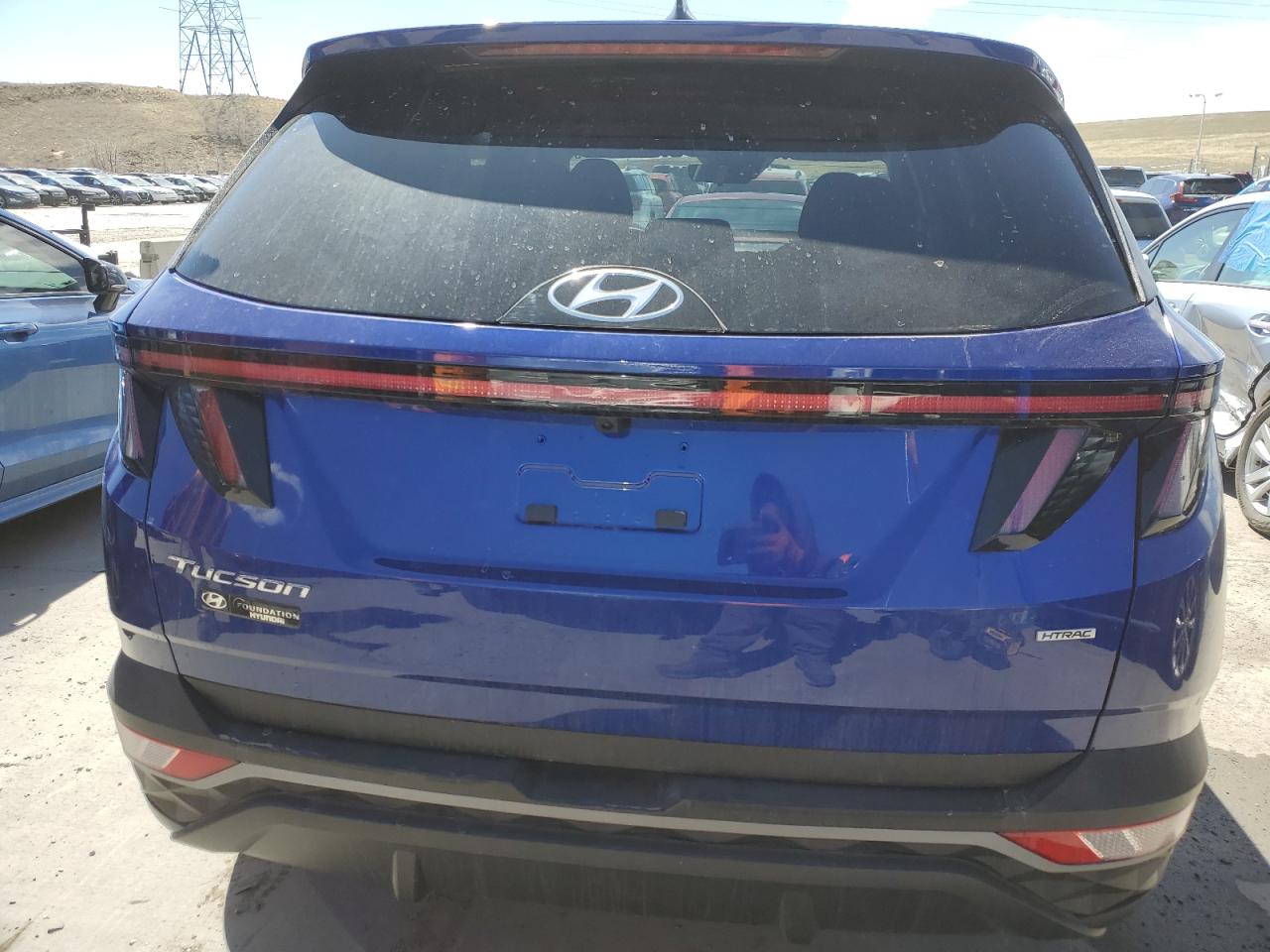 2022 HYUNDAI TUCSON SEL VIN:5NMJBCAE1NH121119