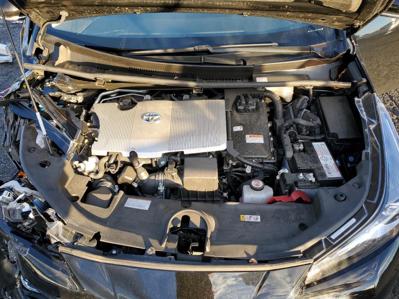 2022 TOYOTA PRIUS NIGHT SHADE VIN:JTDKAMFU5N3175843