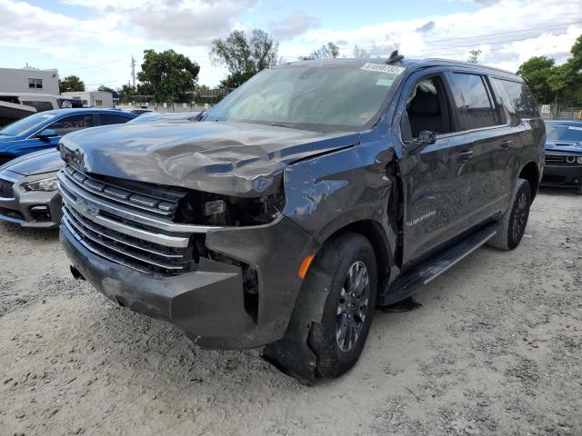 2021 CHEVROLET SUBURBAN C1500 LT VIN: 1GNSCCKD3MR263092