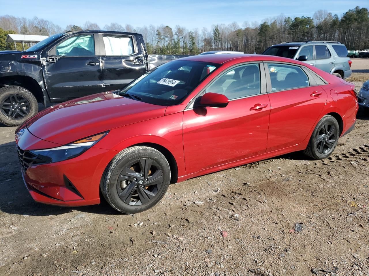 2022 HYUNDAI ELANTRA SEL VIN:KMHLM4AG3NU344549