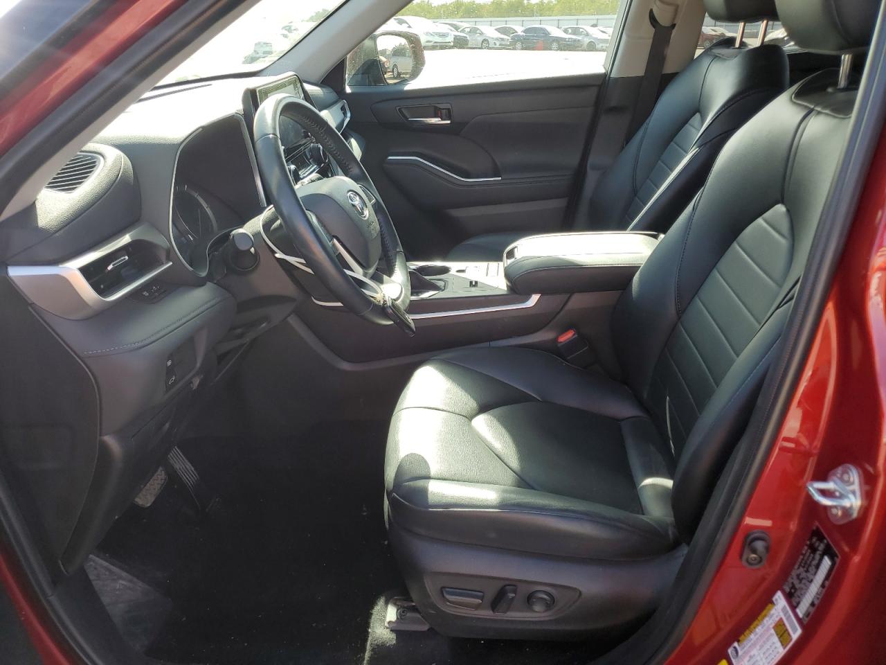 2022 TOYOTA HIGHLANDER HYBRID XLE VIN:5TDHBRCH7NS552828