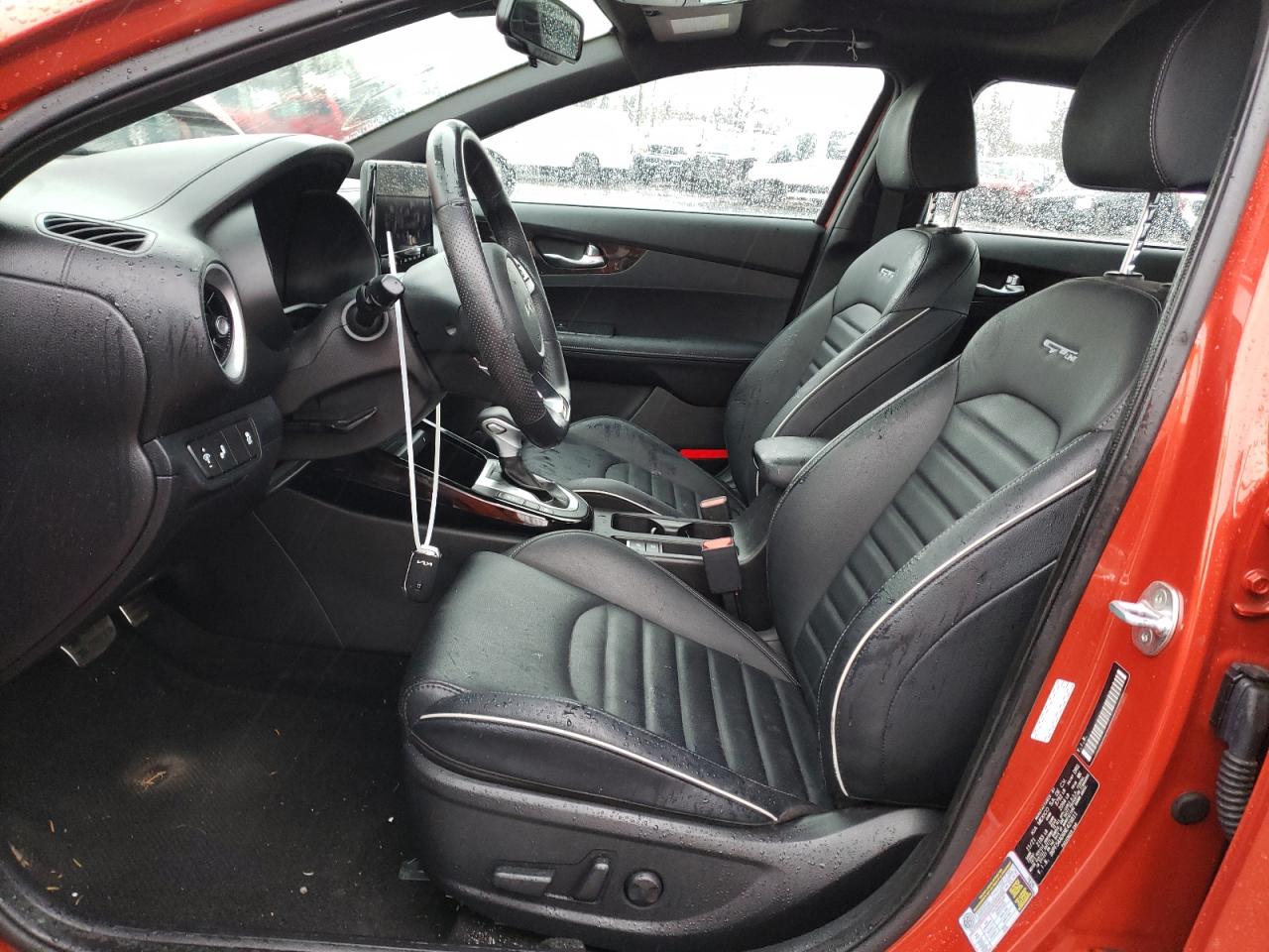 2022 KIA FORTE GT LINE VIN:3KPF54AD6NE429811