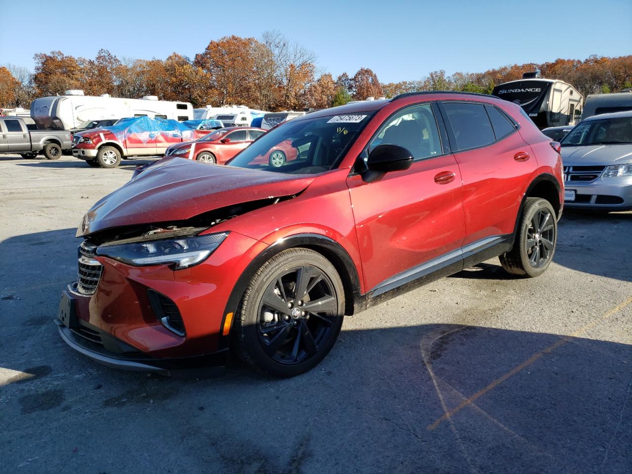 2023 BUICK ENVISION PREFERRED VIN:LRBFZMR49PD096452