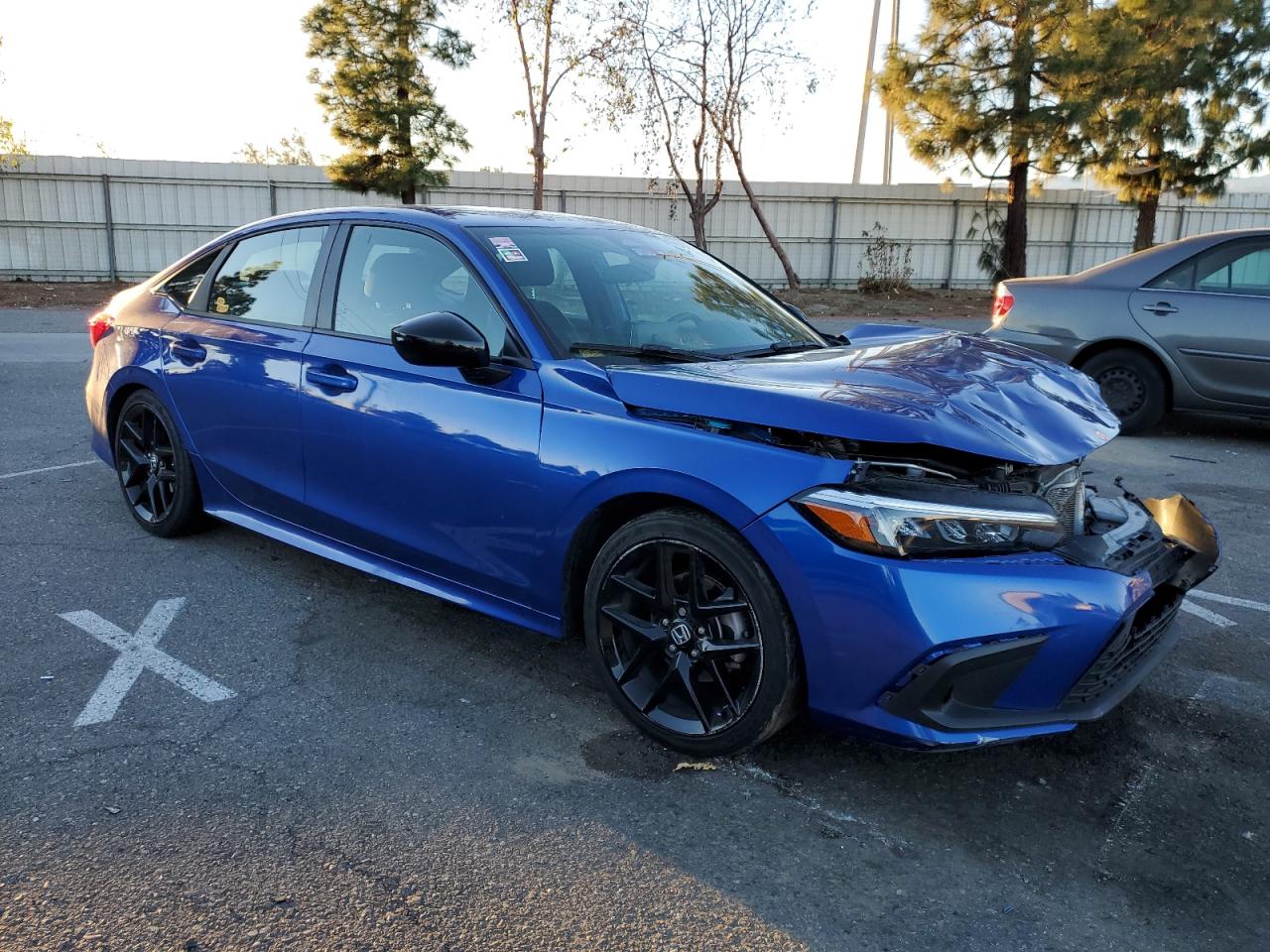 2022 HONDA CIVIC SPORT VIN:2HGFE2F55NH585379