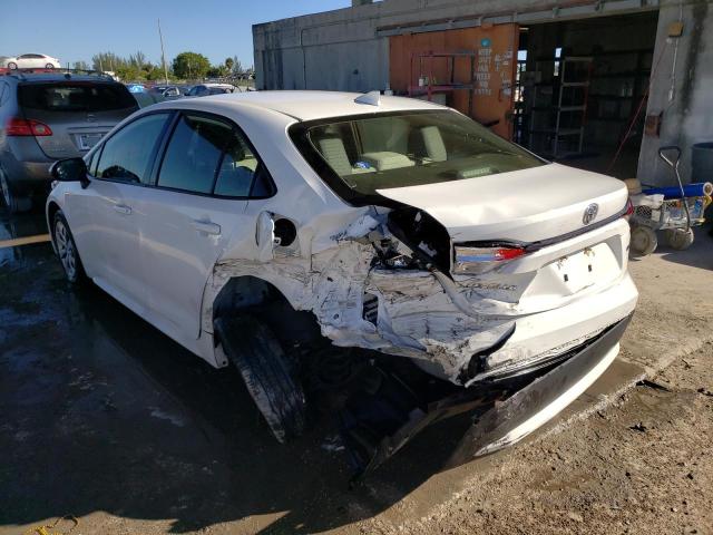 2021 TOYOTA COROLLA LE VIN: JTDEPMAE6MJ127225