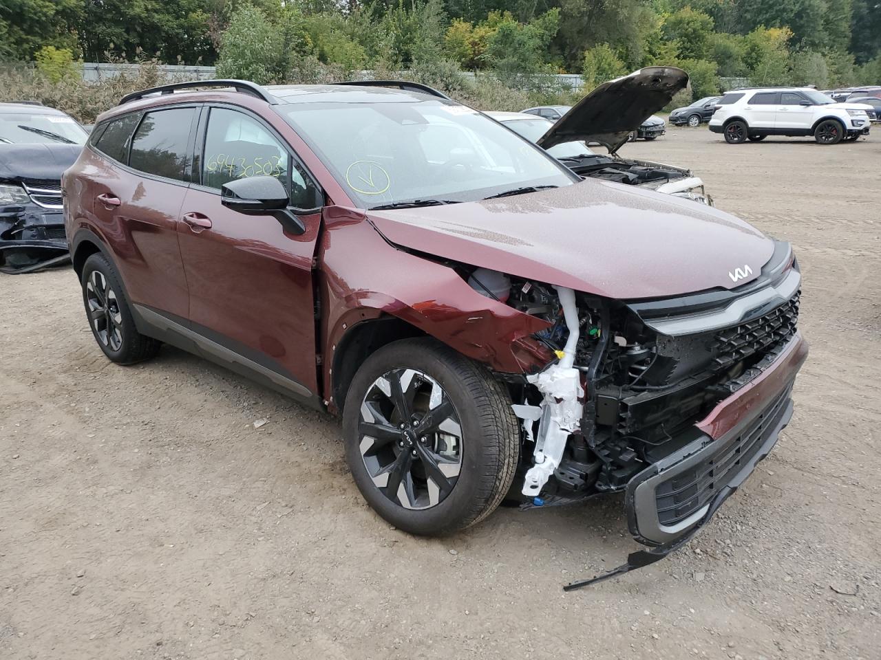 2023 KIA SPORTAGE X LINE VIN:5XYK6CAF6PG107036