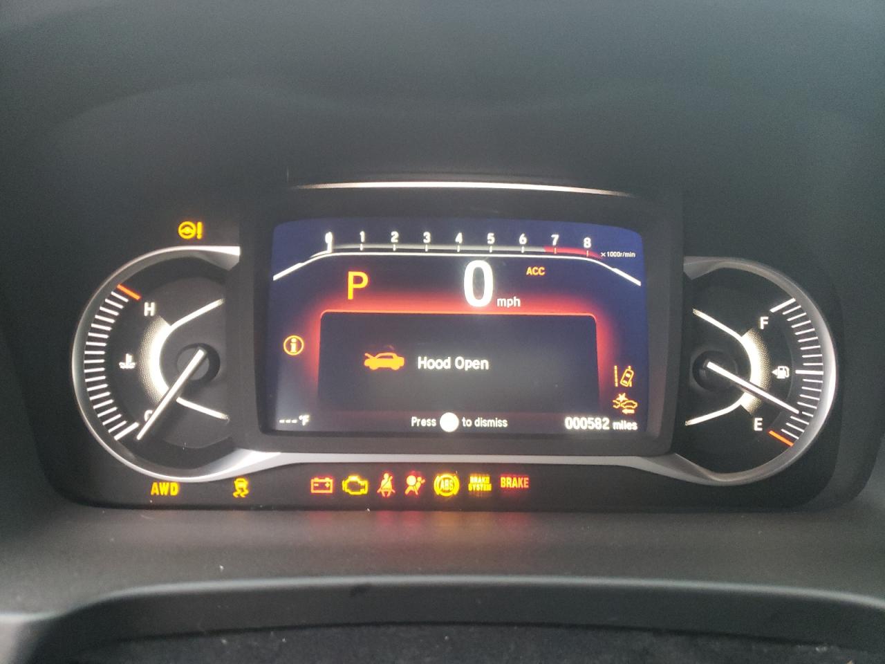 2023 HONDA PASSPORT EXL VIN:5FNYF8H54PB018173