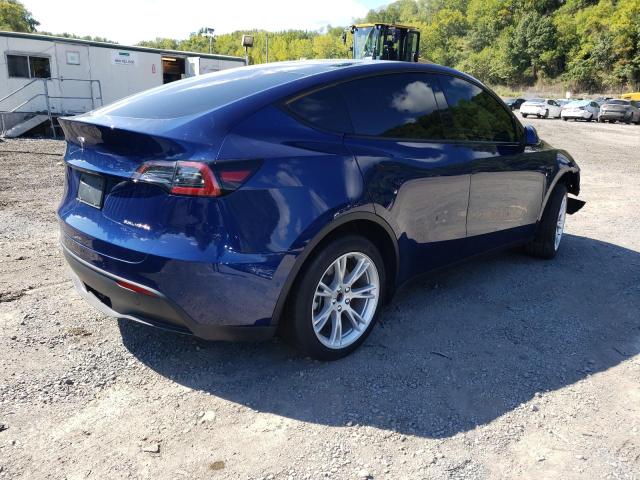 2021 TESLA MODEL Y VIN: 5YJYGDEE8MF257666