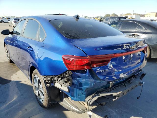 2021 KIA FORTE FE VIN: 3KPF24AD0ME412588