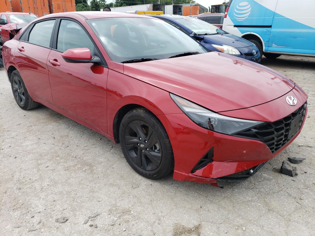 2023 HYUNDAI ELANTRA SEL VIN:KMHLM4AG4PU437437