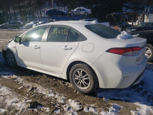 2021 TOYOTA COROLLA LE VIN: JTDEAMDE4MJ013589