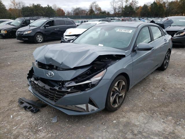 2021 HYUNDAI ELANTRA LIMITED VIN: KMHLP4AG1MU134103