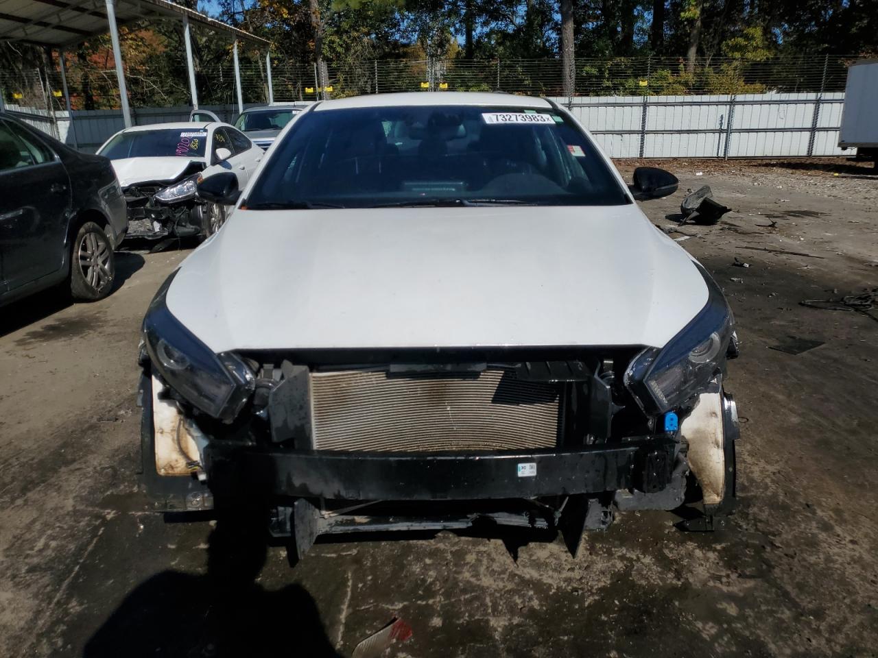 2022 KIA FORTE GT LINE VIN:3KPF54AD4NE420895