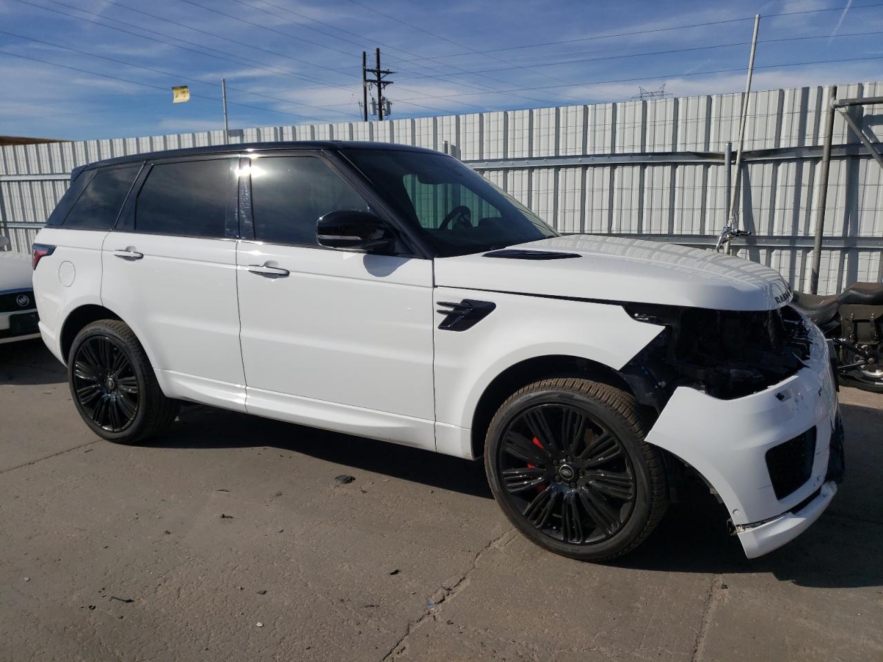 2022 LAND ROVER RANGE ROVER SPORT P525 AUTOBIOGRAPHY VIN:SALWV2SE7NA226160