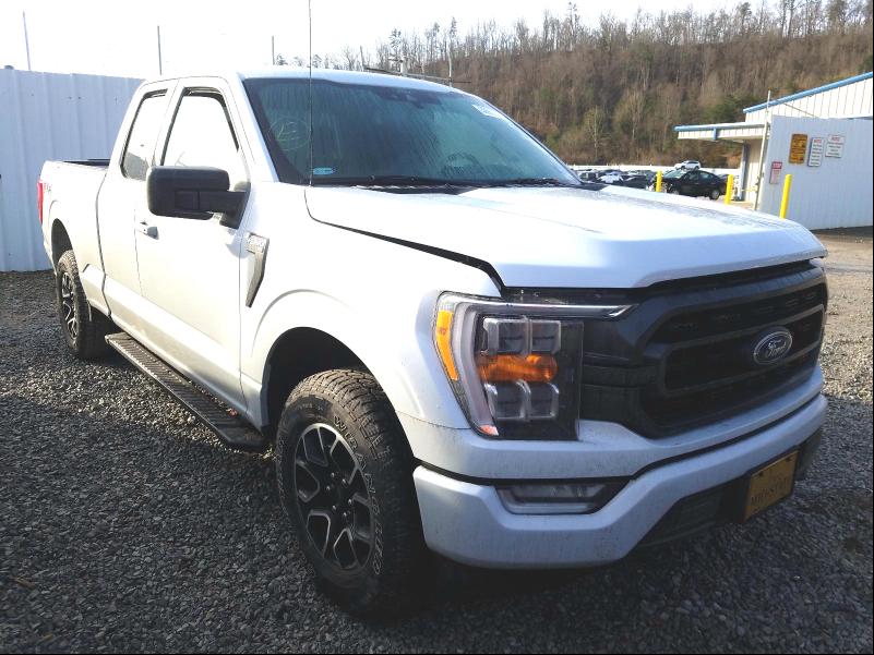 2021 FORD F150 SUPER CAB VIN: 1FTFX1E55MKD25592