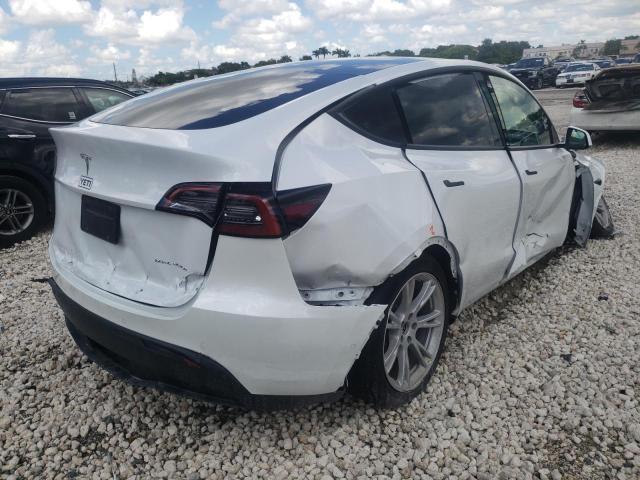 2021 TESLA MODEL Y VIN: 5YJYGAEE2MF186964