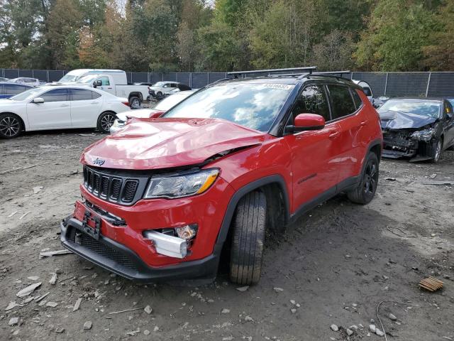 2021 JEEP COMPASS LATITUDE VIN: 3C4NJCBB7MT509286