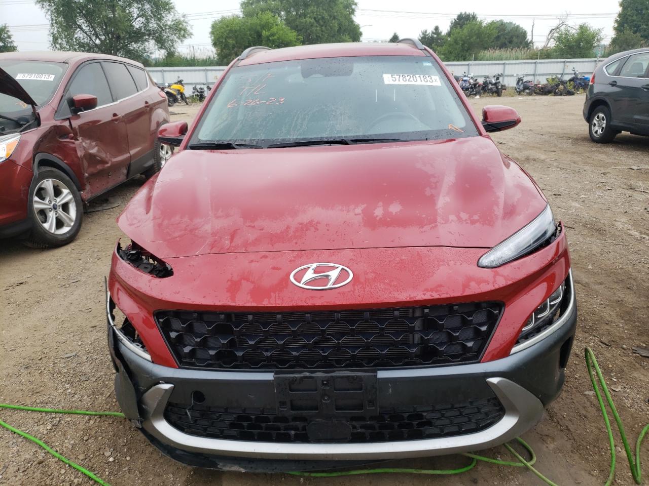 2022 HYUNDAI KONA LIMITED VIN:57820183